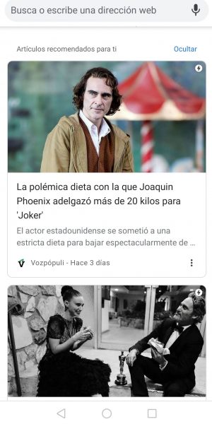 google discover en android 2
