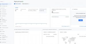 Nueva interfaz Google analytics 4
